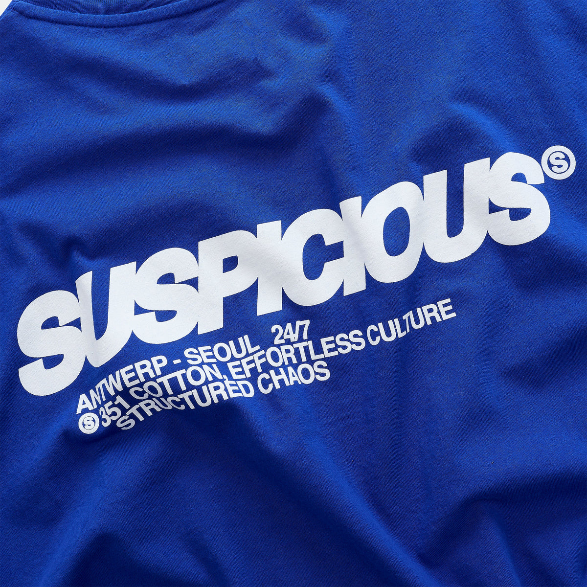 +351 Cotton / Structured Chaos Longsleeve - Big Blue