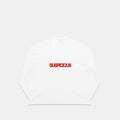 Polkaline / Suspicious Longsleeve - White
