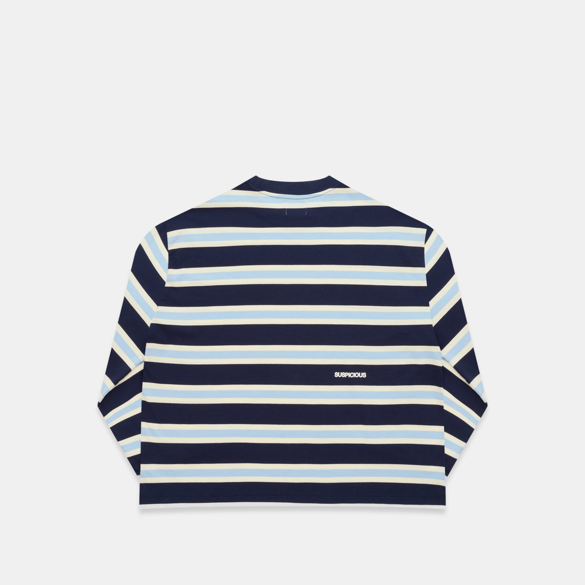 Spring 1 / Suspicious Striped Longsleeve - Nightfall & Celestial Blue