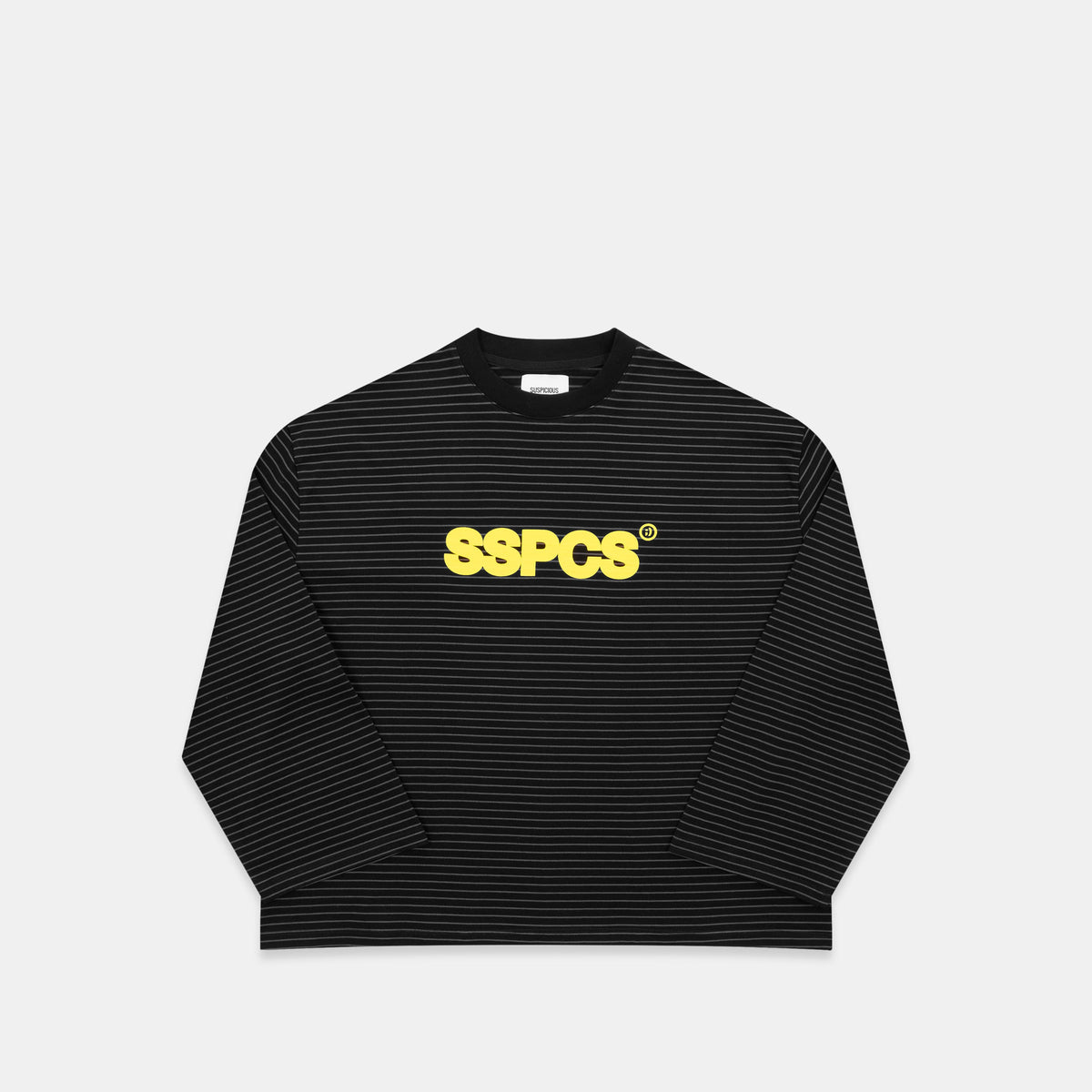 PL / The SSPCS Striped Longsleeve - Black Yellow