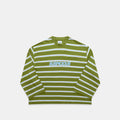 Bestsellers Variants / The Slanted Striped Longsleeve - Moss Green