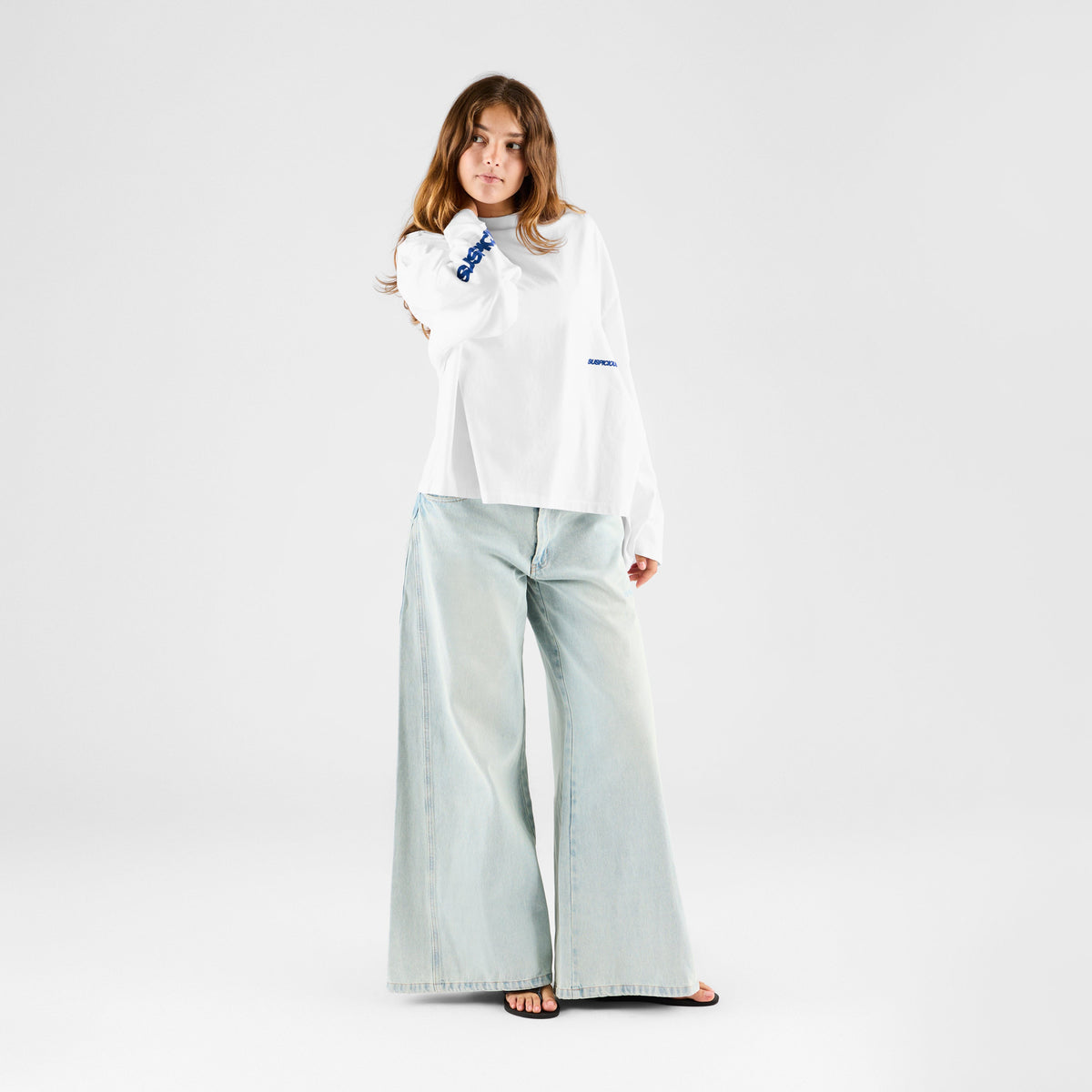 Bestsellers GTD / Up My Sleeve Longsleeve - White BX