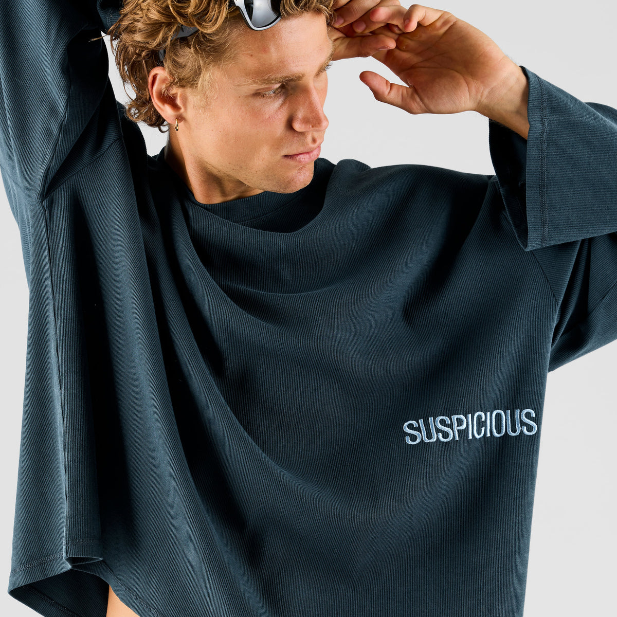 Core / Core Ribbed Longsleeve - Washed Nightfall