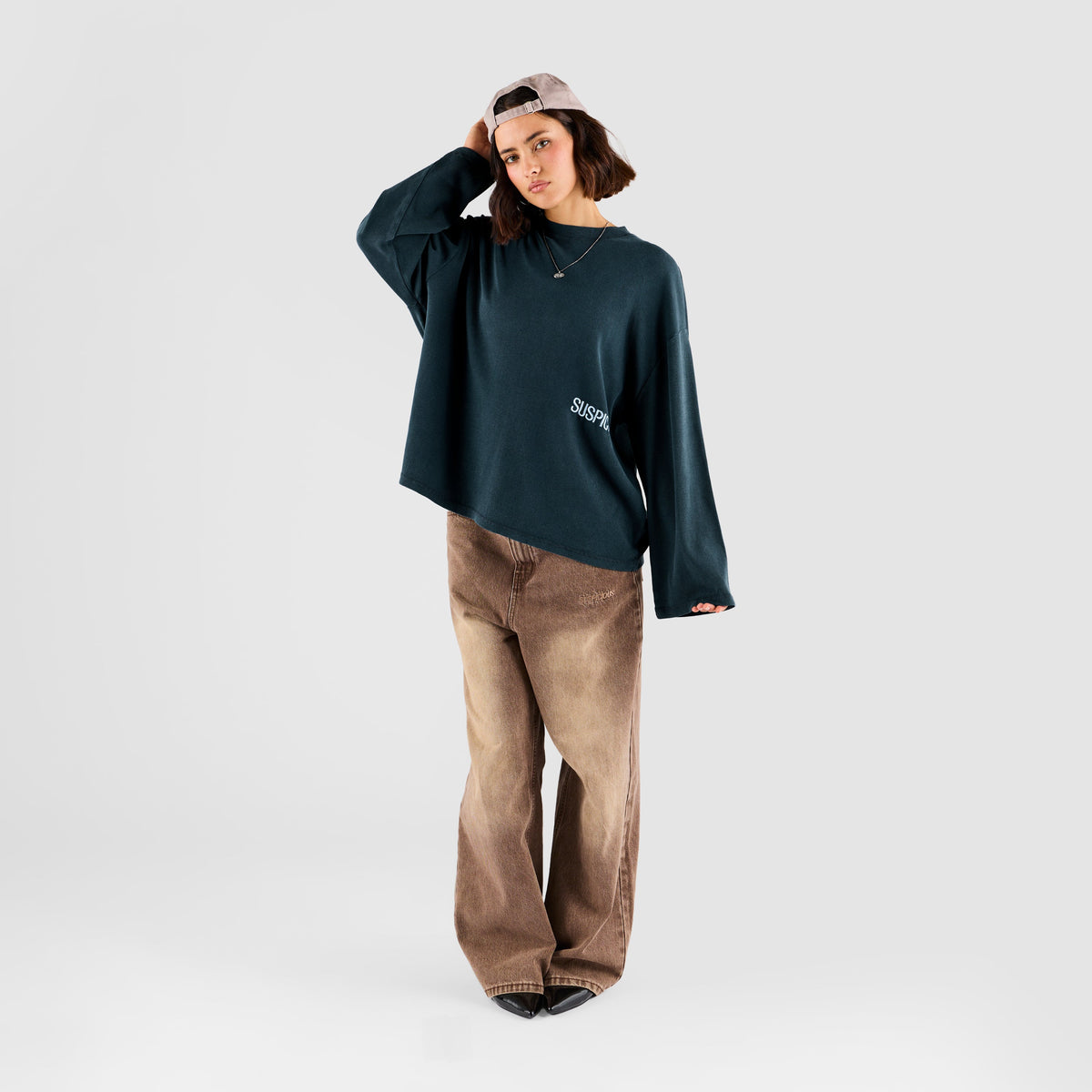Core / Core Ribbed Longsleeve - Washed Nightfall