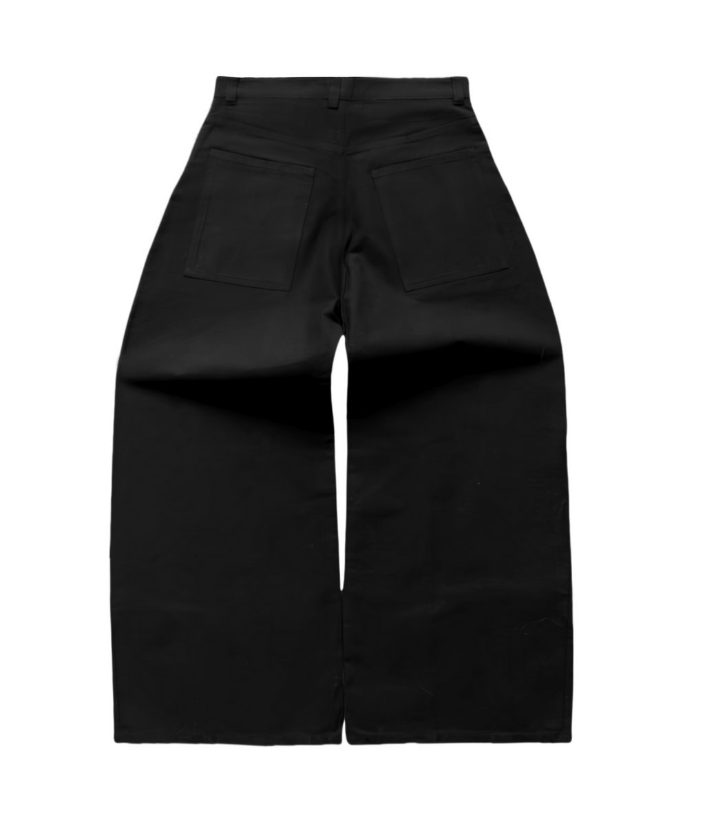 PLEATED TROUSERS