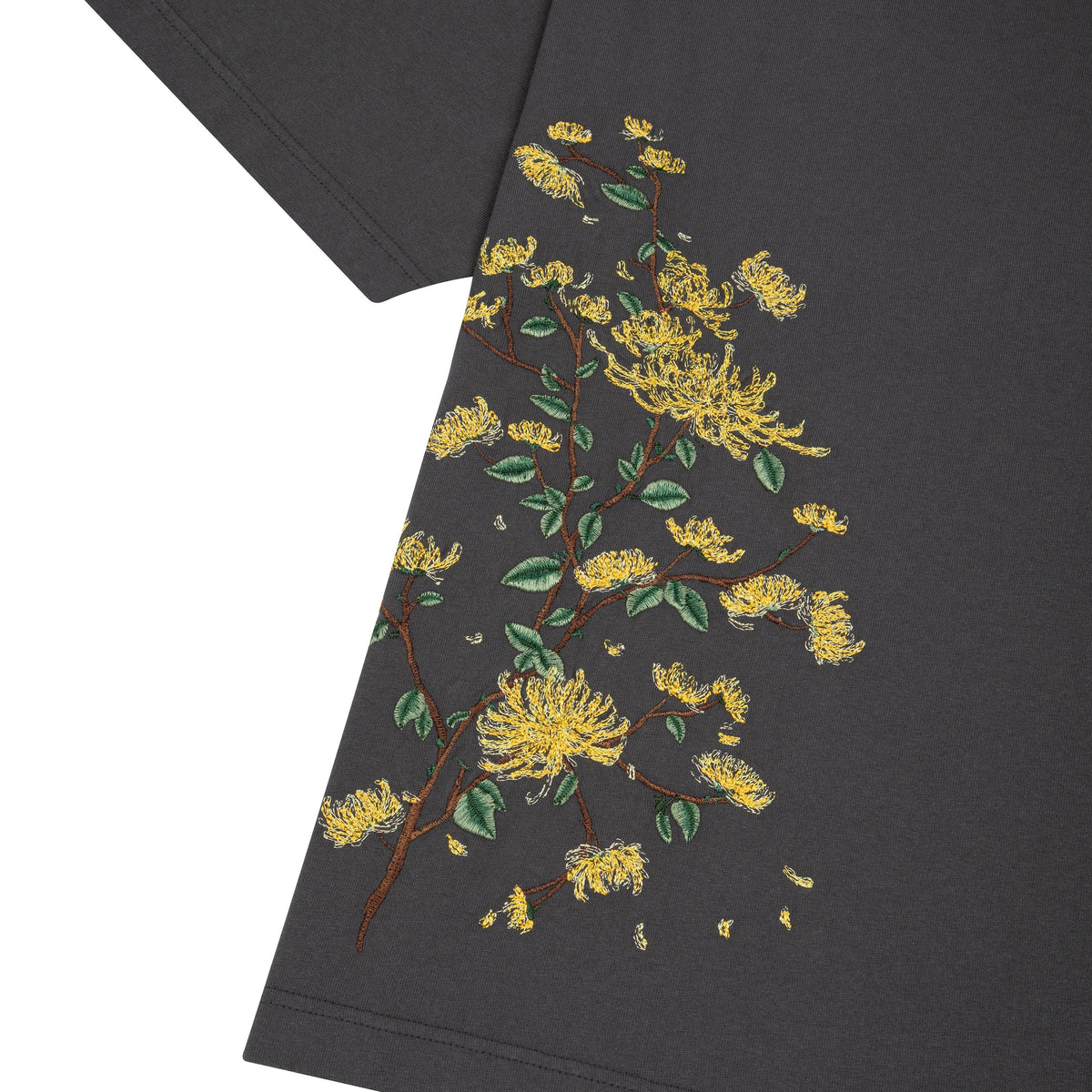 "wildflower" T Shirt anthracite 01