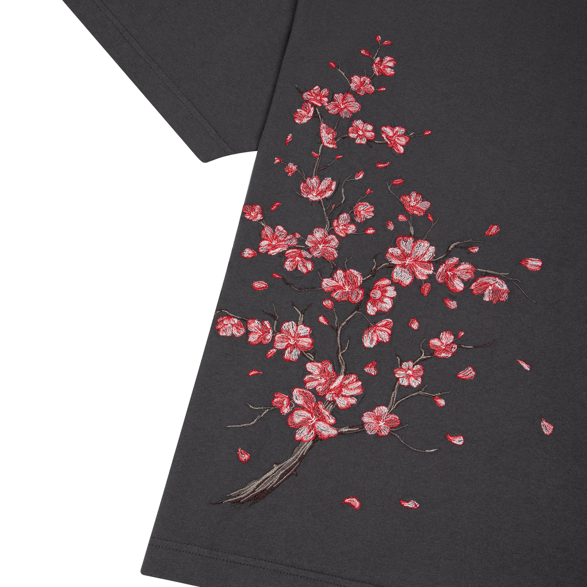 "wildflower" T Shirt anthracite 02