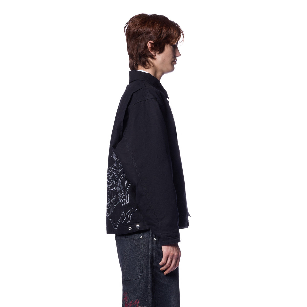 "wall street" denim Jacket