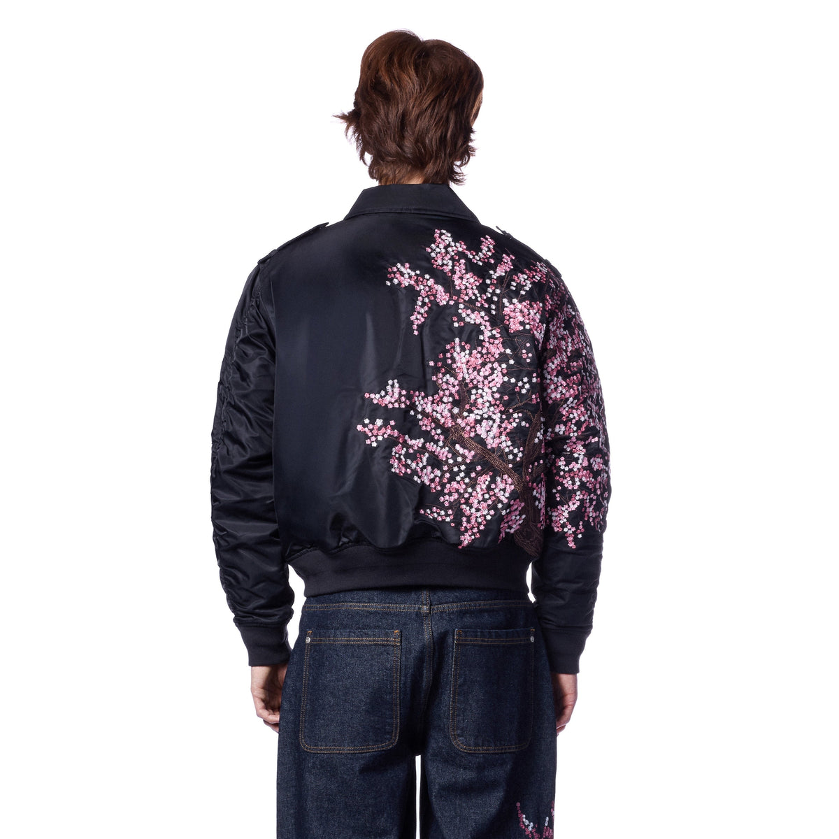 "blossom v3" bomber Jacket black
