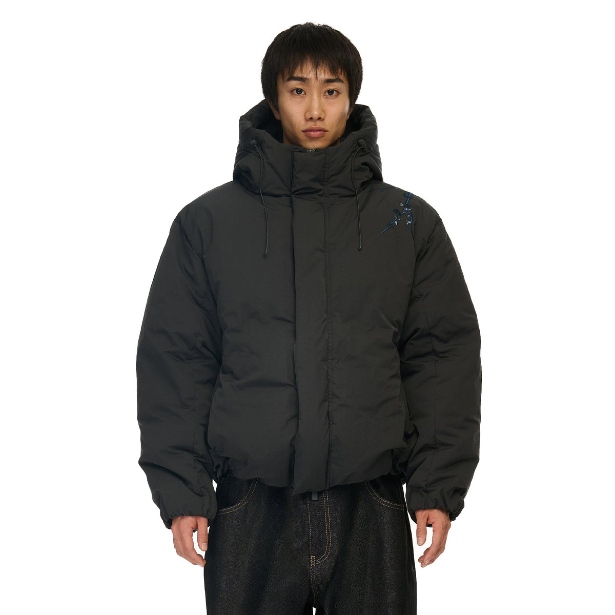"yakuza v2" down Puffer jacket anthracite