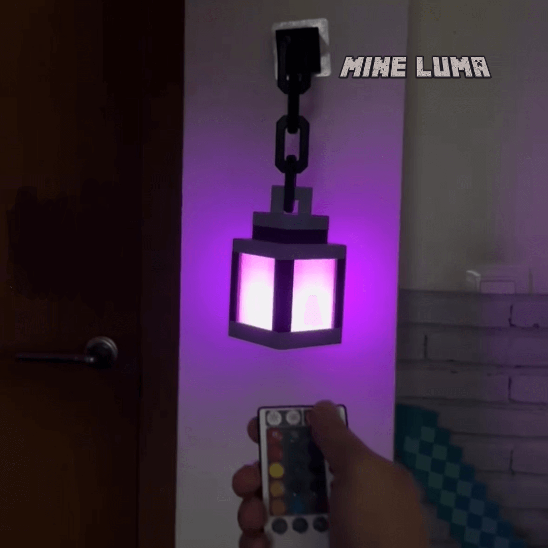 Lantern with LED Chain