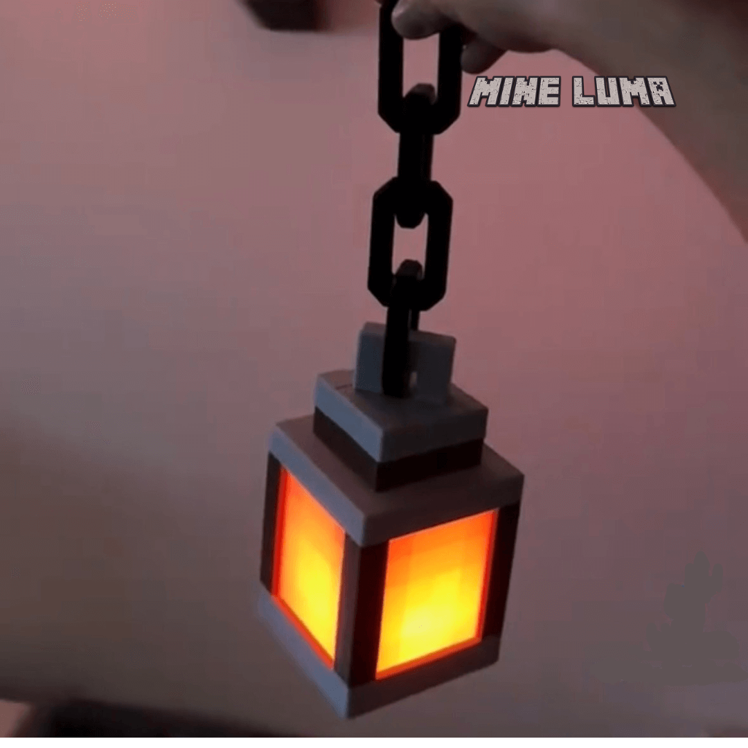 Lantern with LED Chain