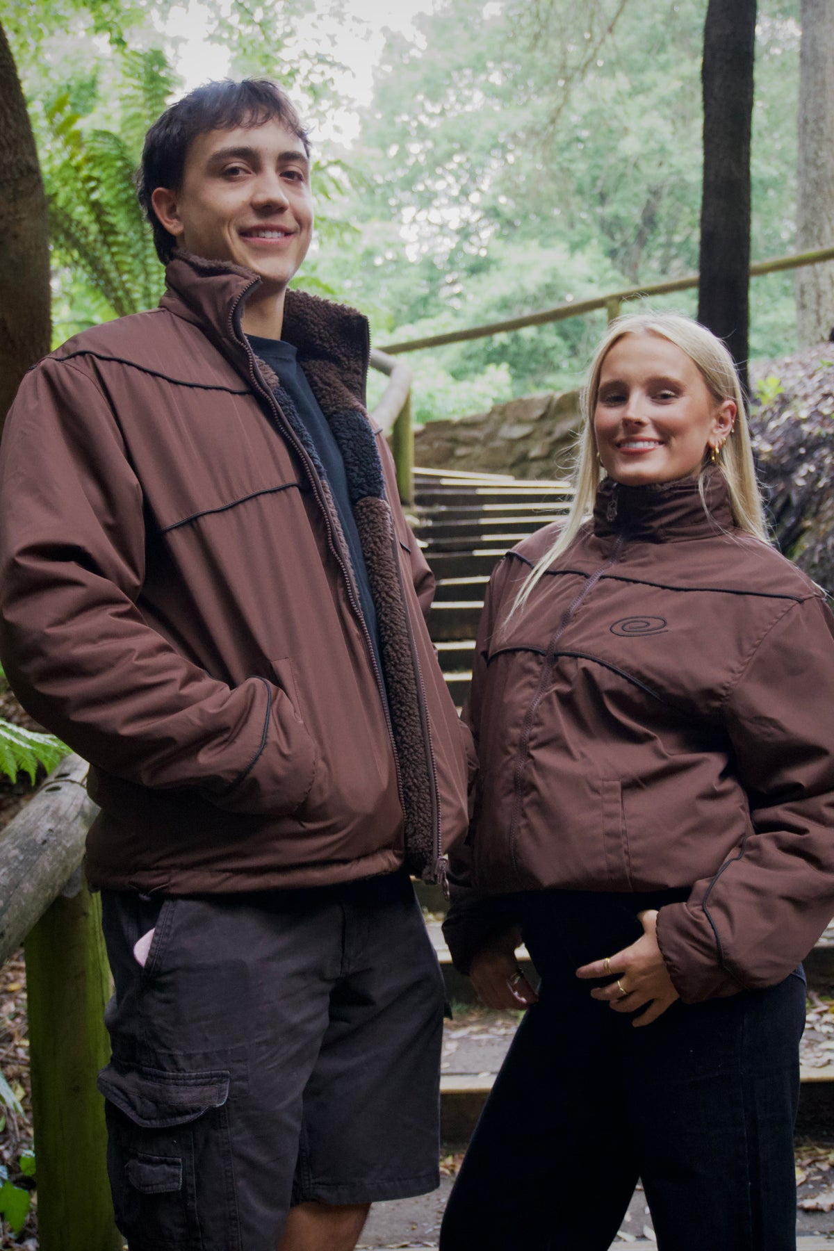 Dark Mocha Reversible Fleece