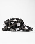 BLACK POLKA HAT