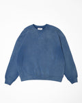 BLUE SUNFADED CREWNECK