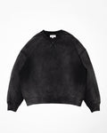BLACK SUNFADED CREWNECK