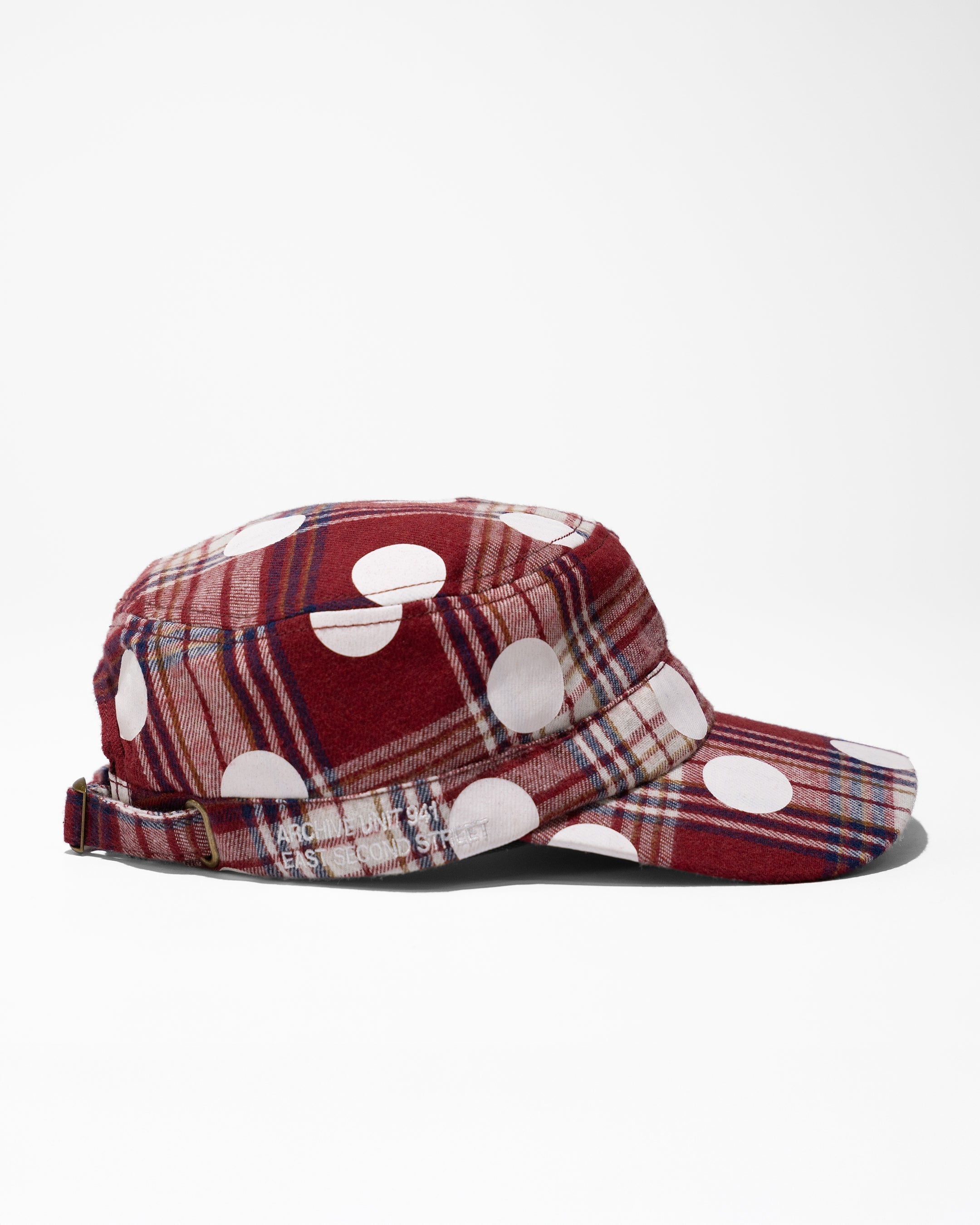 RED POLKA HAT