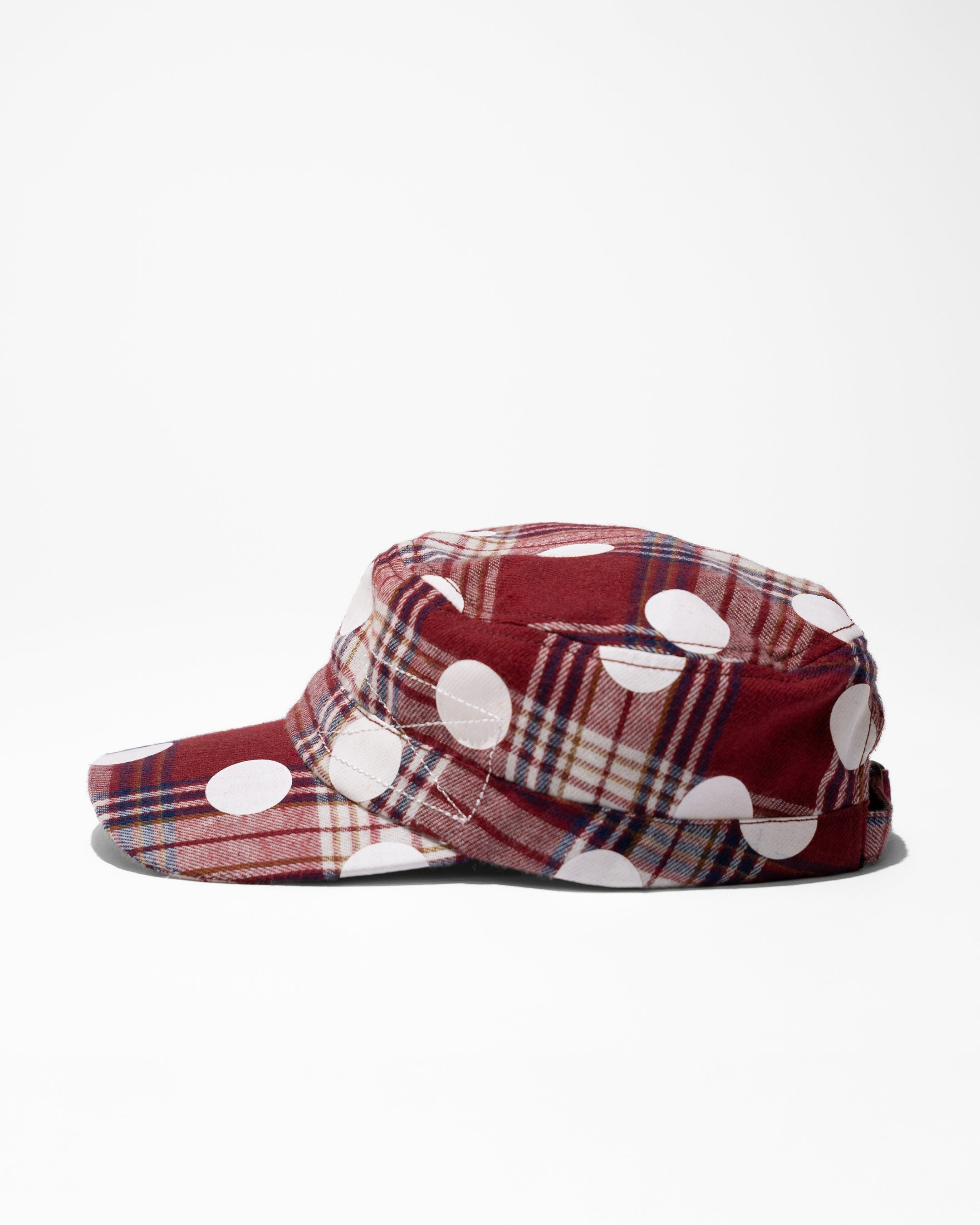 RED POLKA HAT