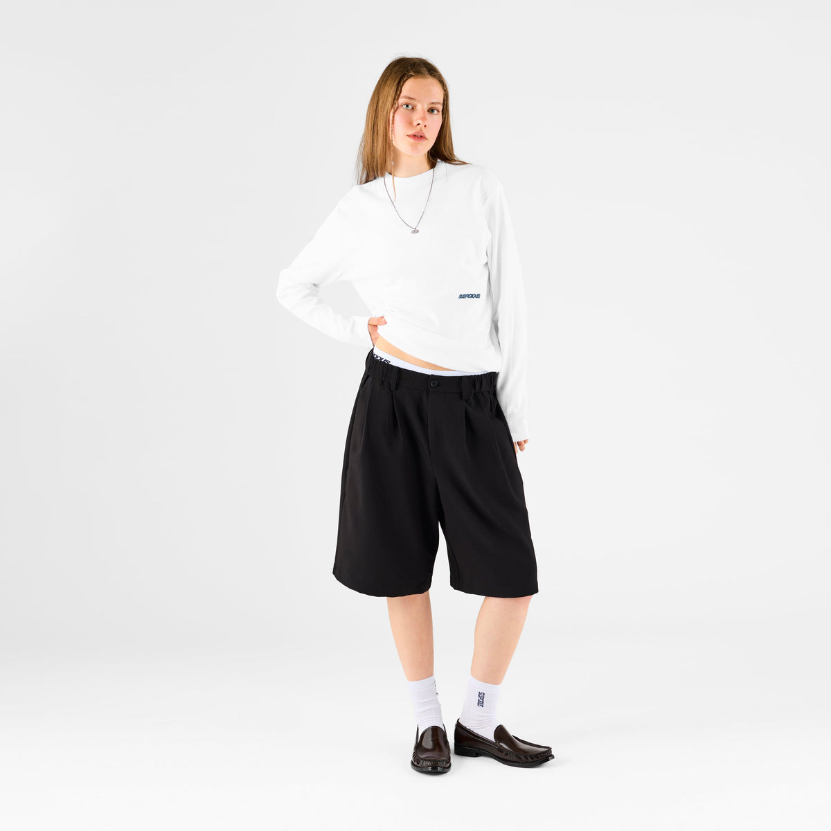 Boat / Essentials Rib Longsleeve - White