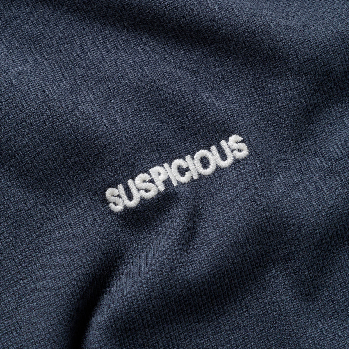End Of Summer / Essentials Ribbed Henley Longsleeve - Nightfall