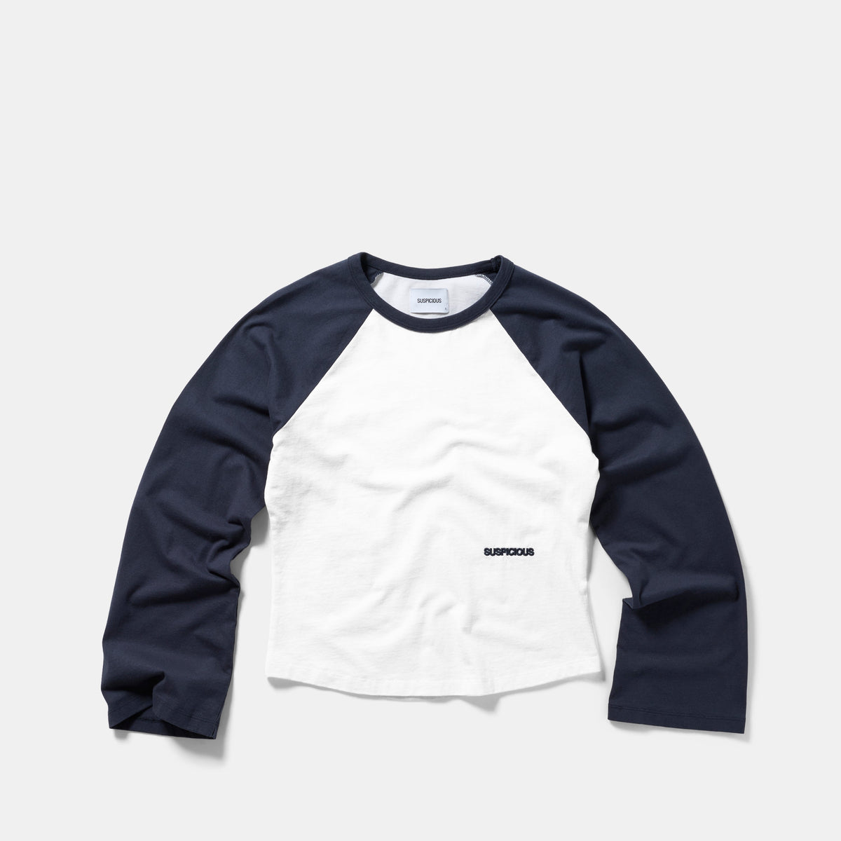 End Of Summer / Essentials W Bi-Colour Longsleeve - White & Nightfall