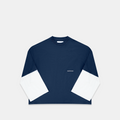 PL / The Essentials Layered Longsleeve - Navy