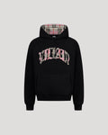 FLANEL HOODIE BLACK