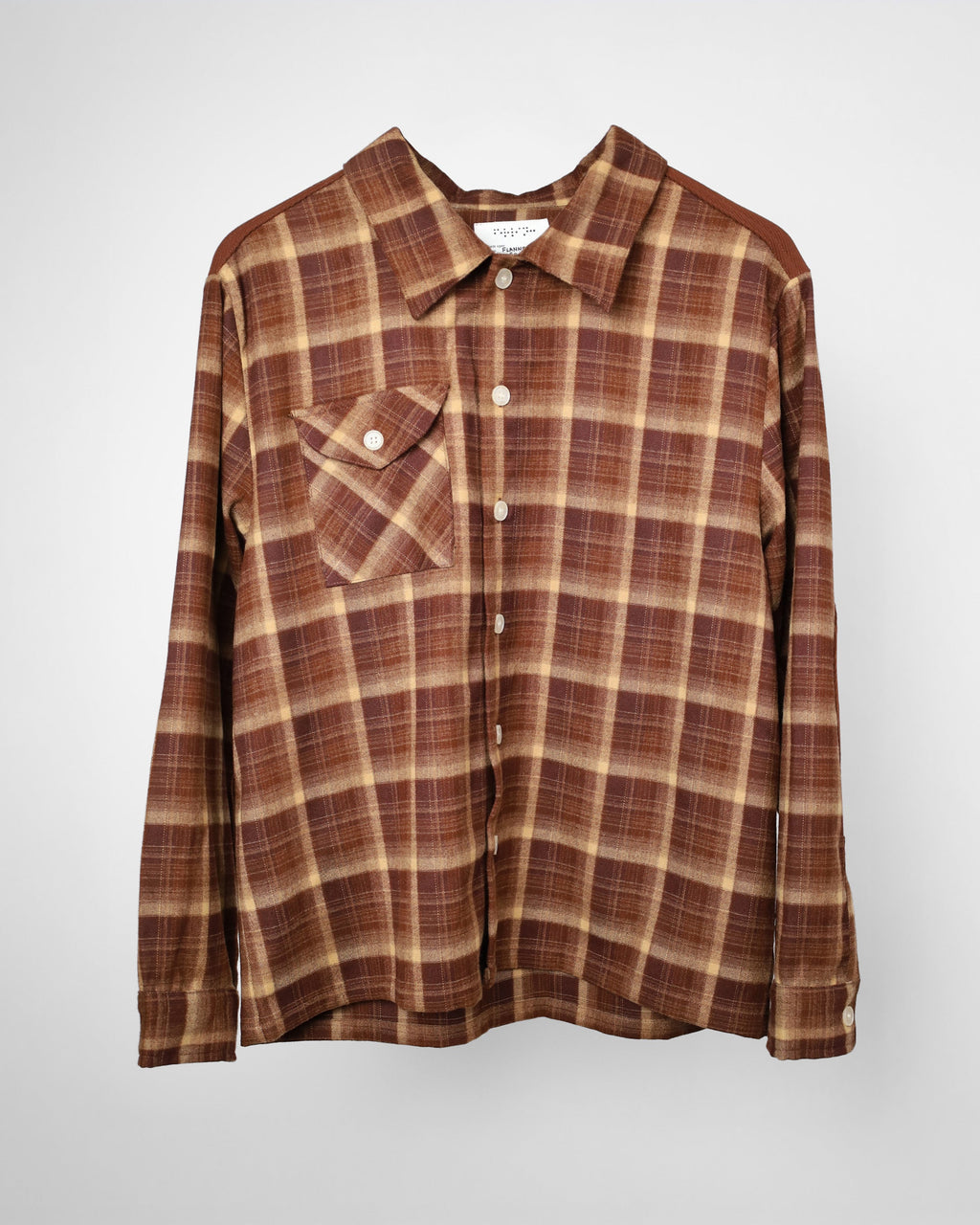 PATCH PLAID FLANNEL