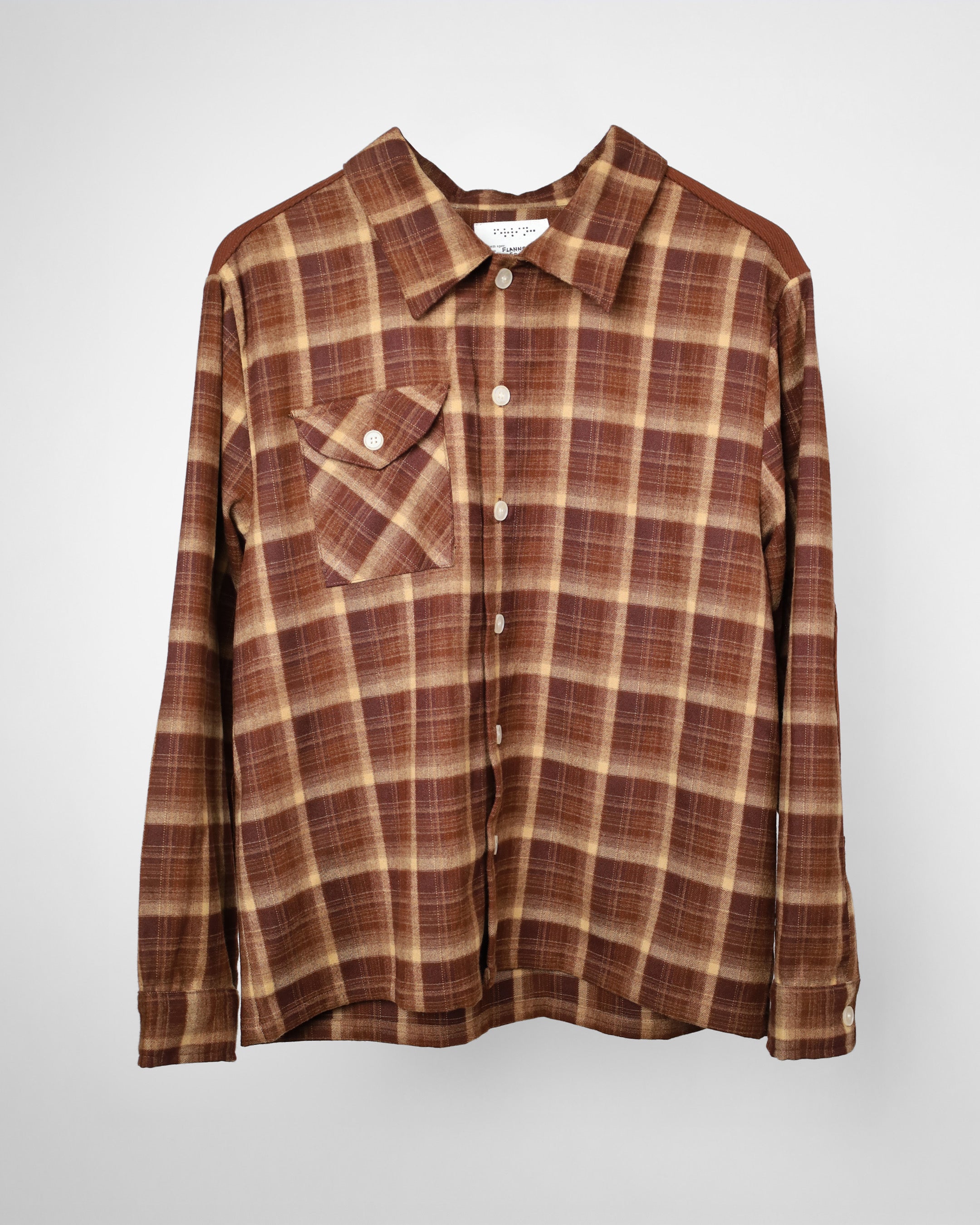 PATCH PLAID FLANNEL