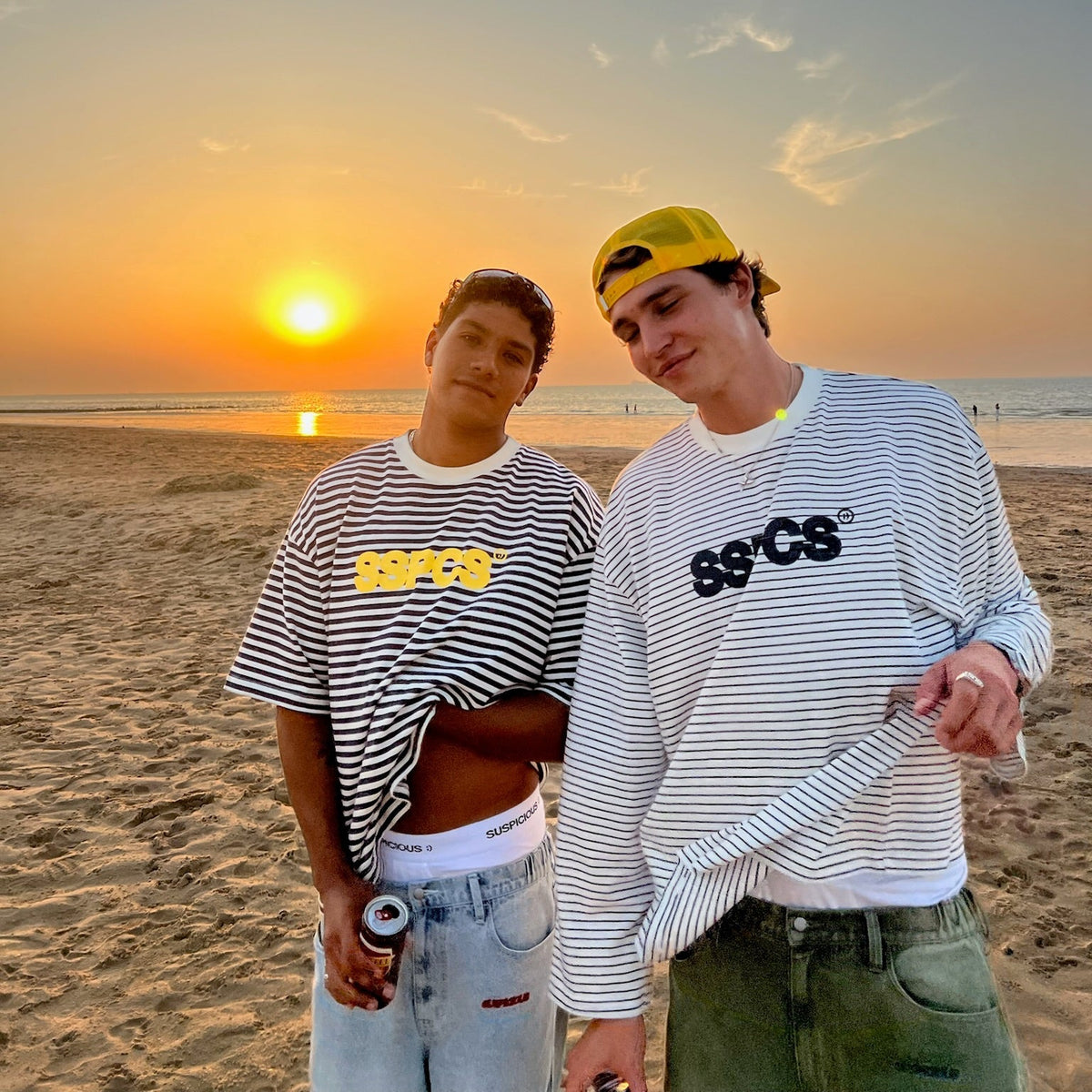 EoS / The SSPCS Striped Longsleeve - White