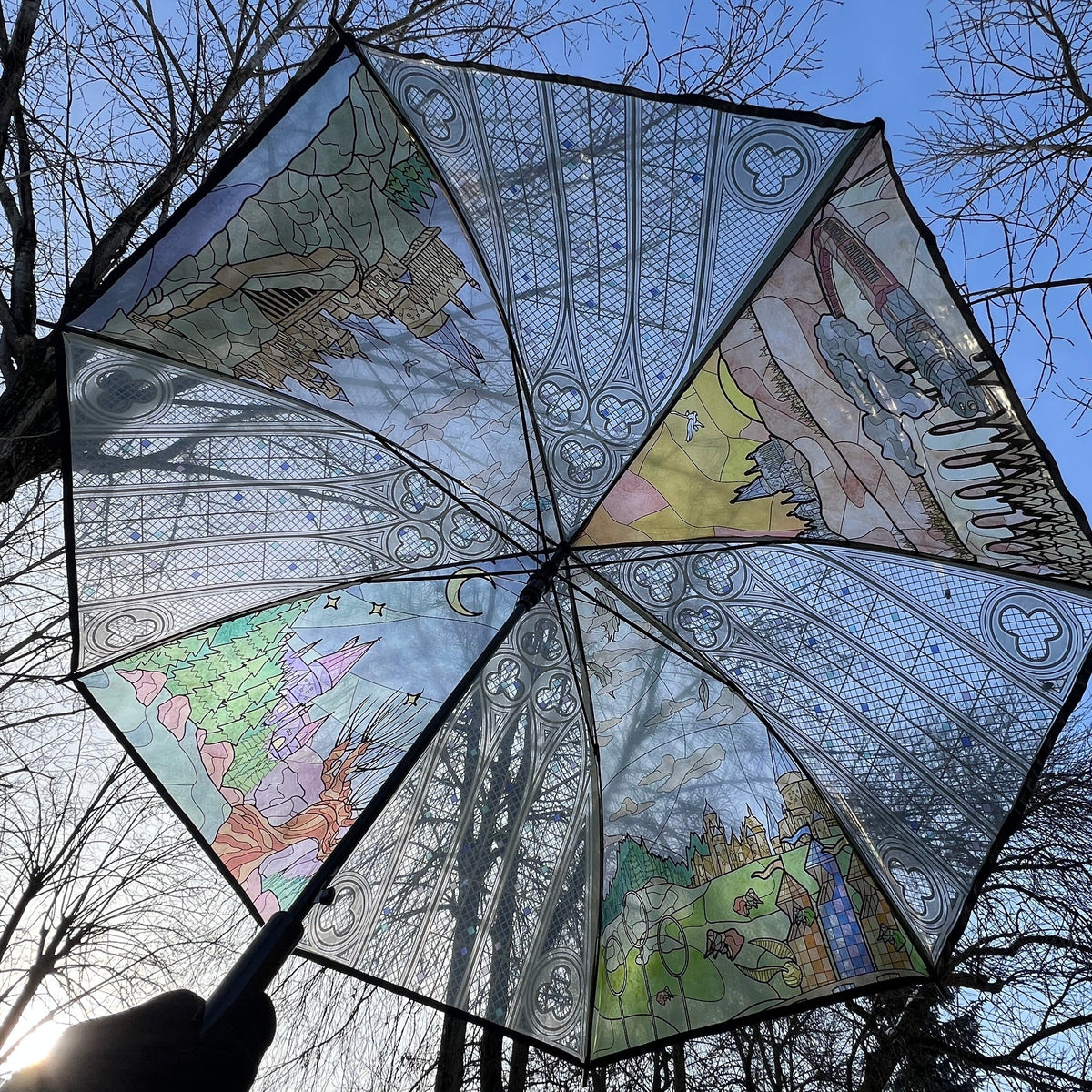 UV-protective umbrella
