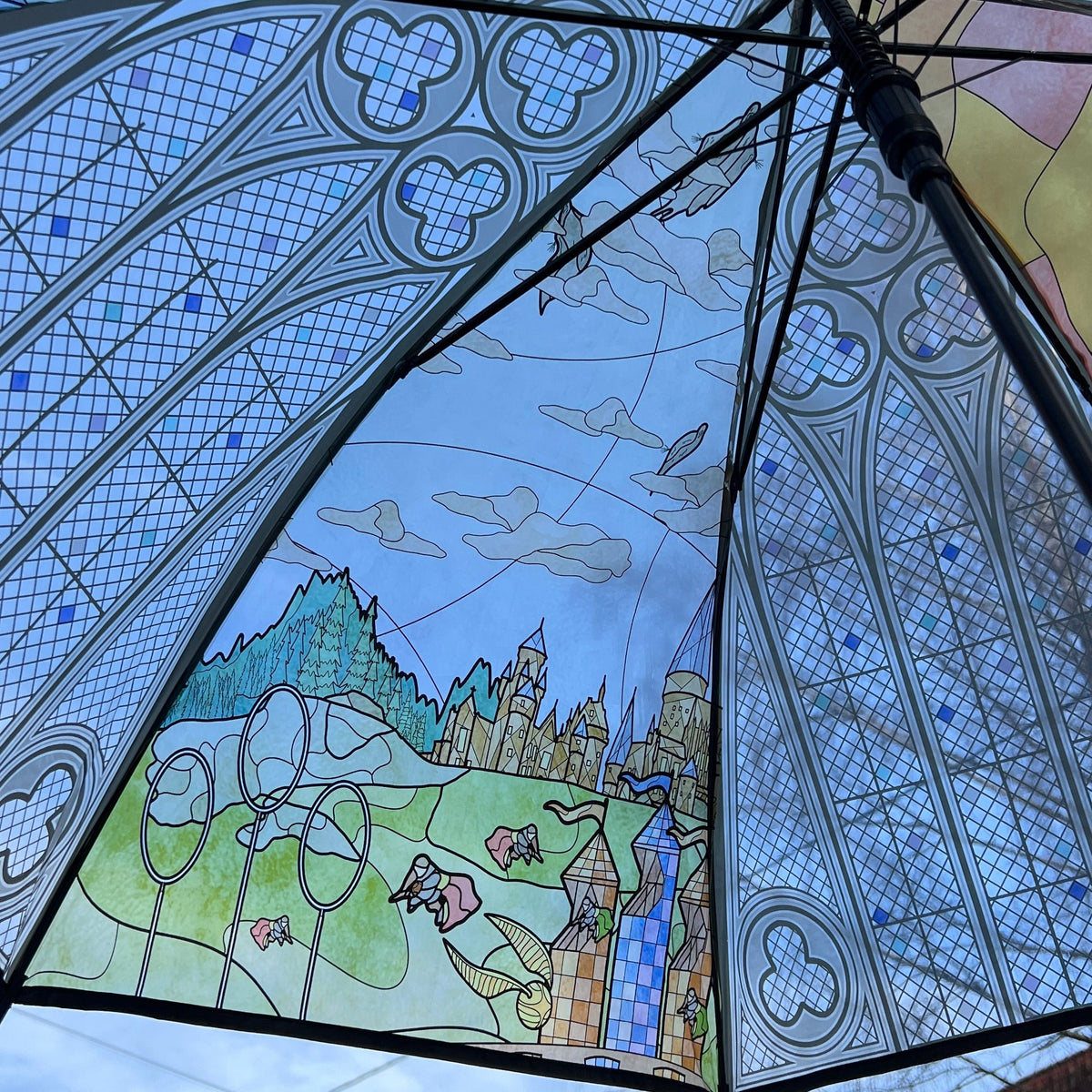 UV-protective umbrella
