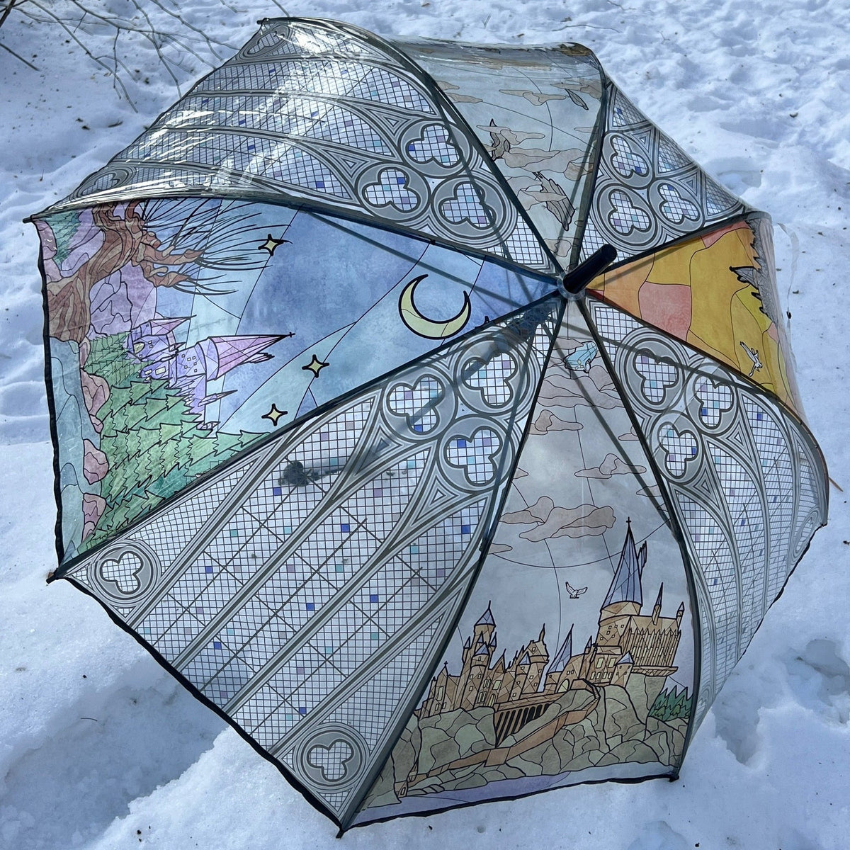 UV-protective umbrella