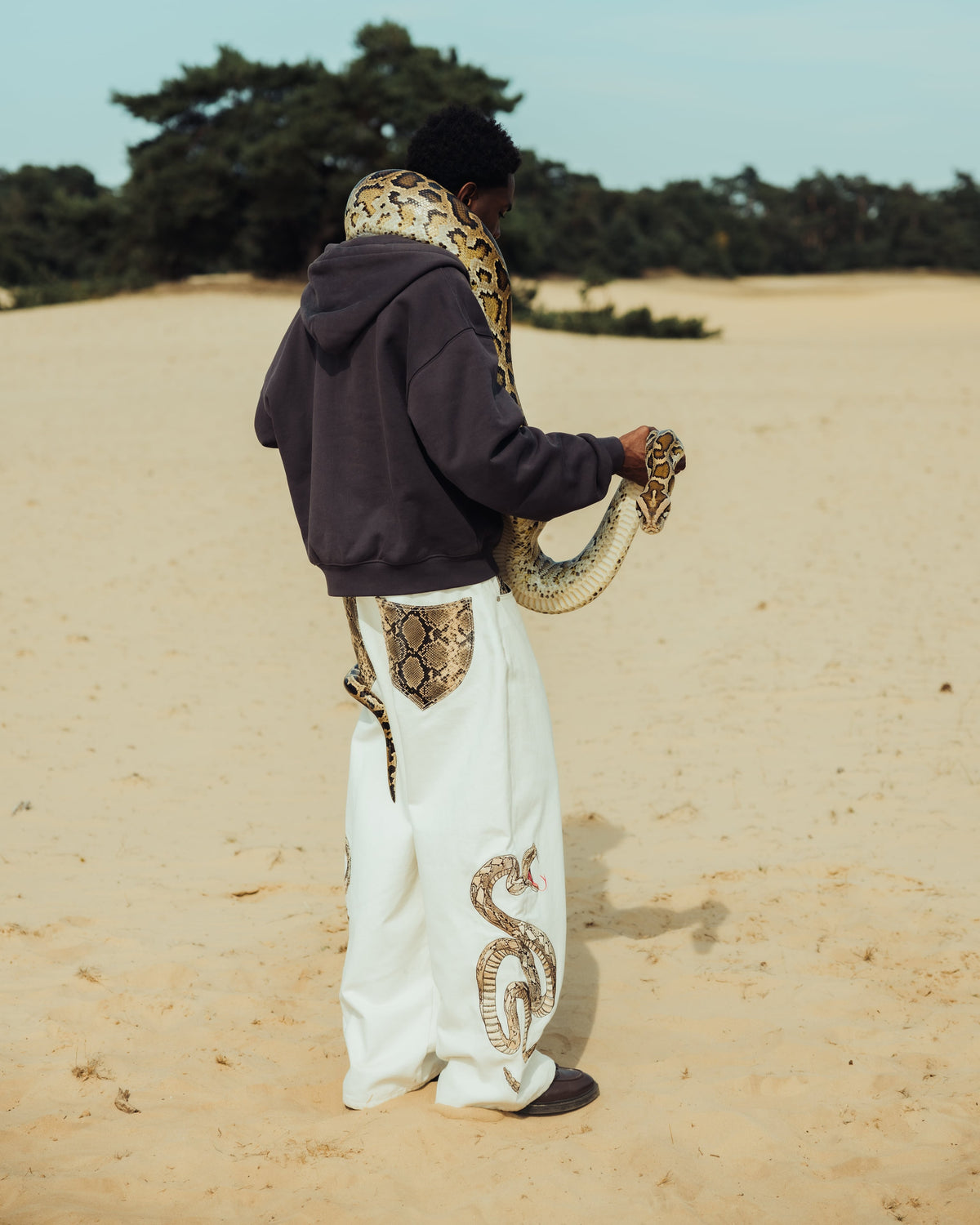 "SNAKE" JEANS