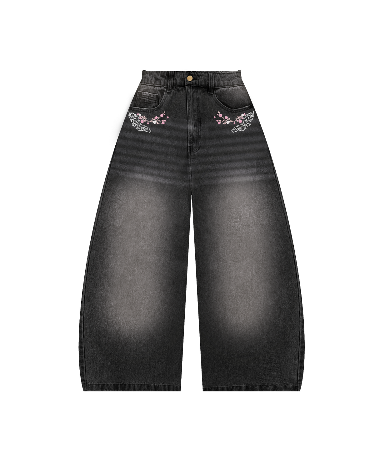 Ash Black - Sakutora Jeans