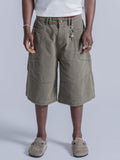 UTILITY PANEL SHORTS - ARMY GREEN