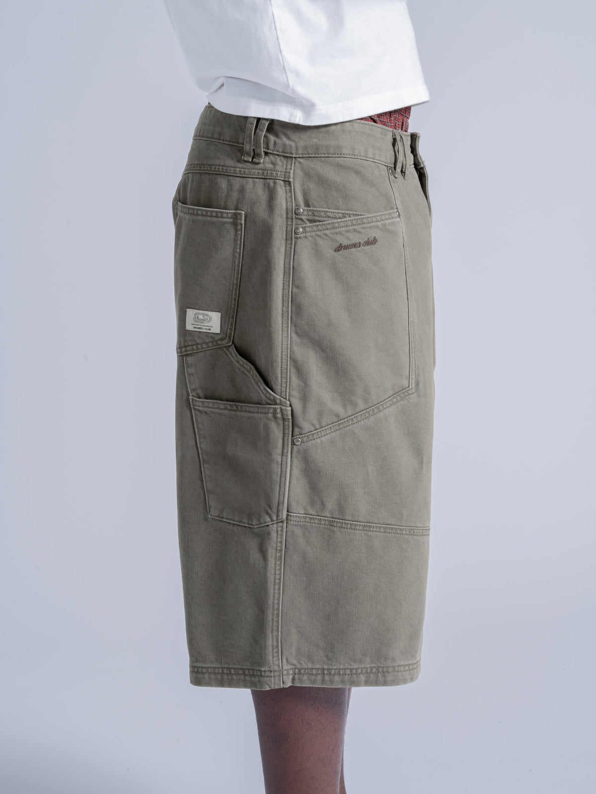 UTILITY PANEL SHORTS - ARMY GREEN
