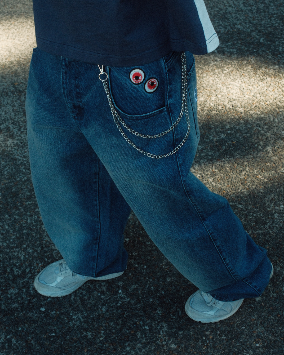 CHAIN USER JEANS
