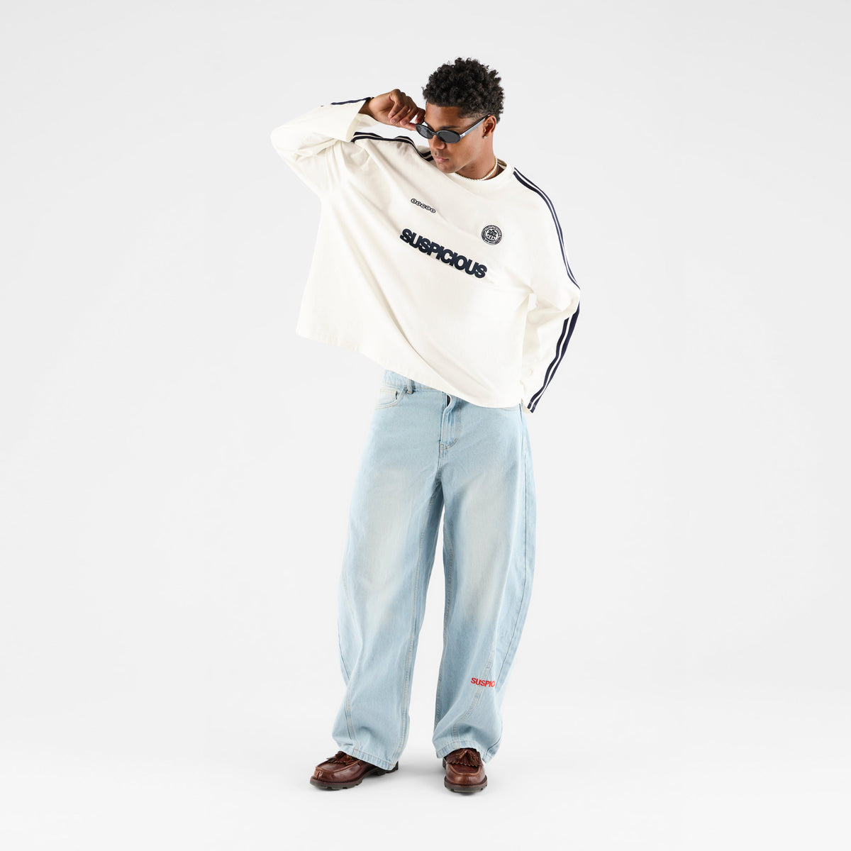 Football / League Longsleeve - Natural