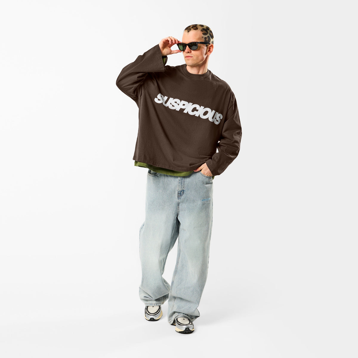 Leopard / Leopard Base Longsleeve - Espresso