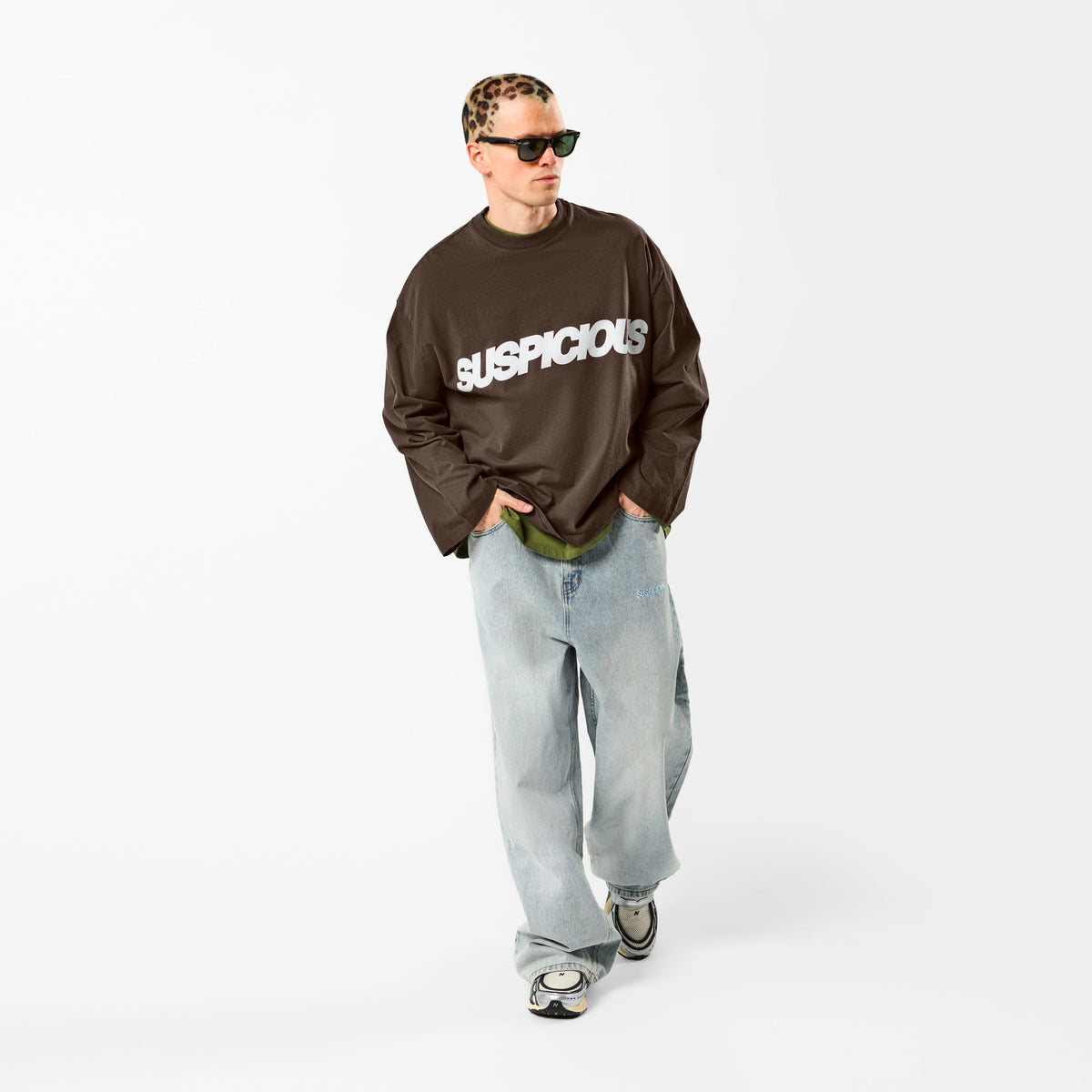Leopard / Leopard Base Longsleeve - Espresso