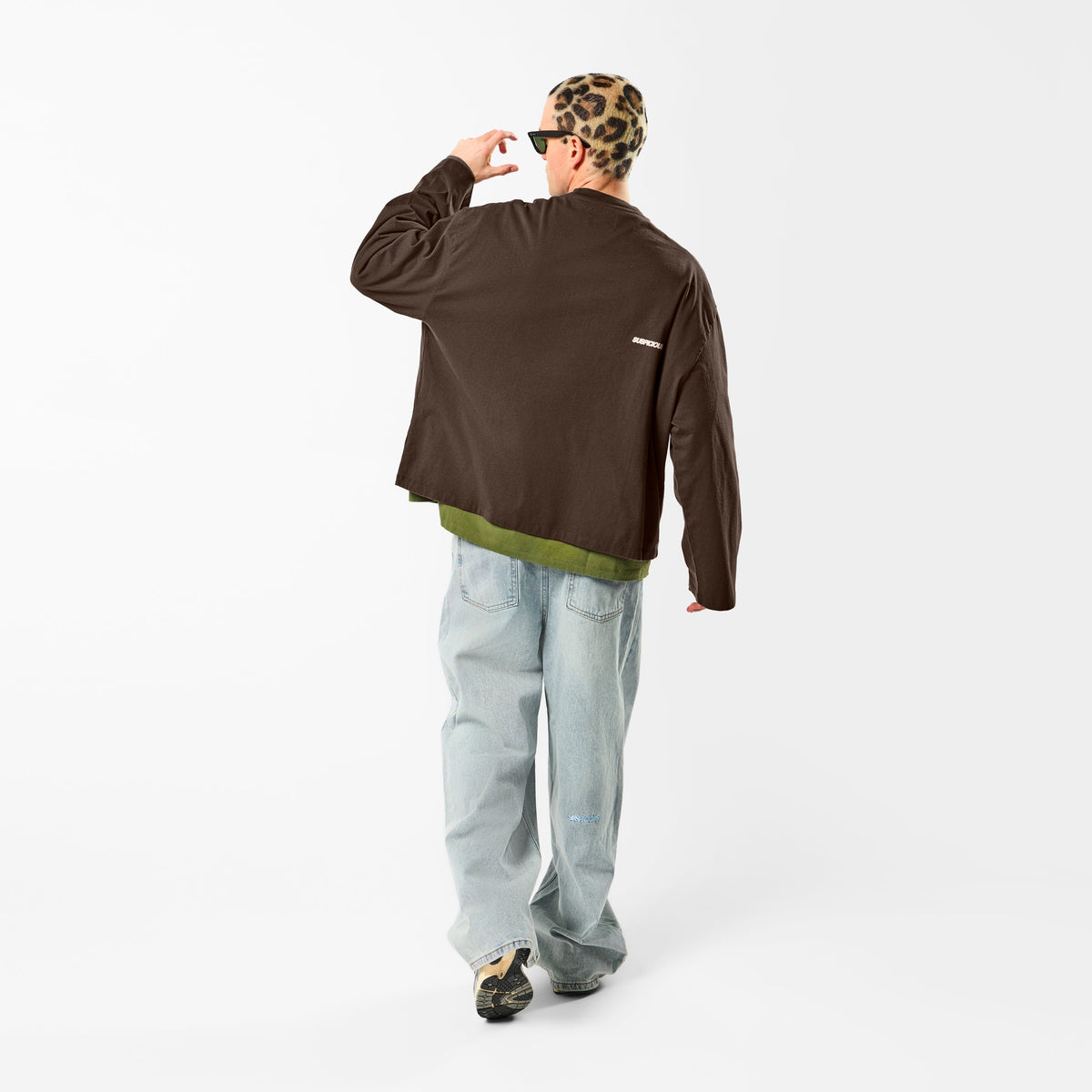 Leopard / Leopard Base Longsleeve - Espresso