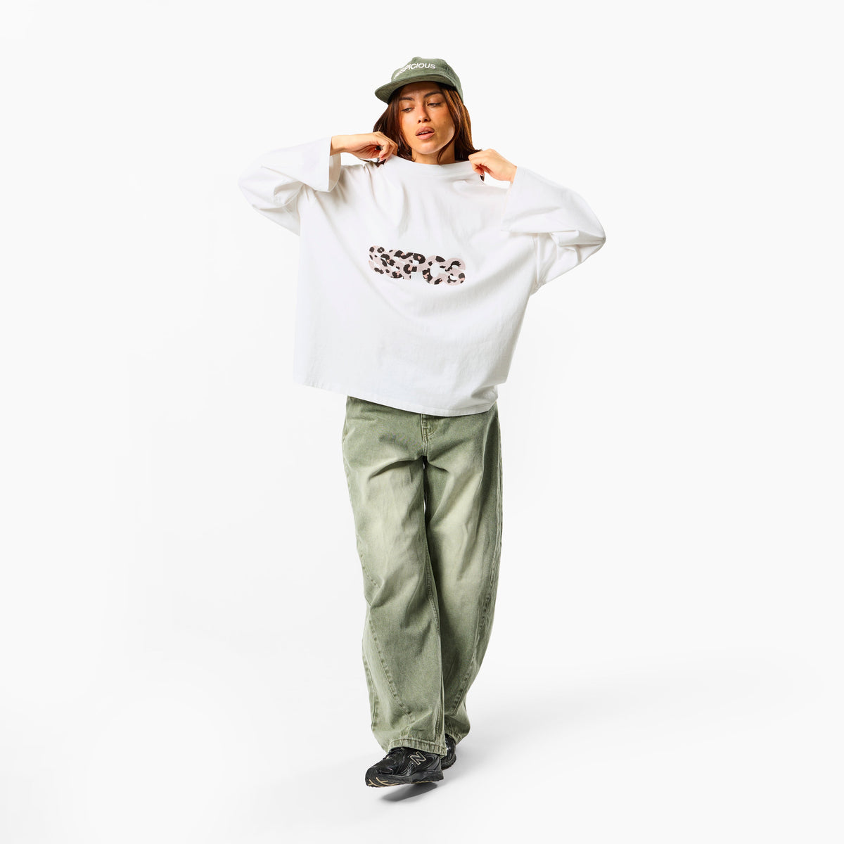 Leopard / Leopard SSPCS Longsleeve - White