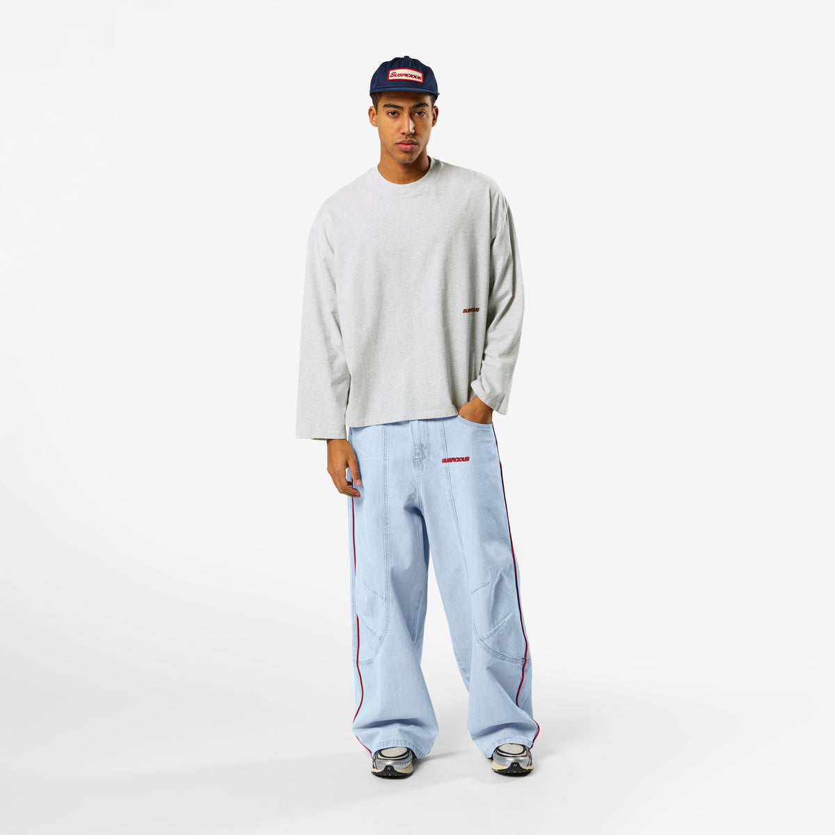 Off Season / Line Up Longsleeve - Ash