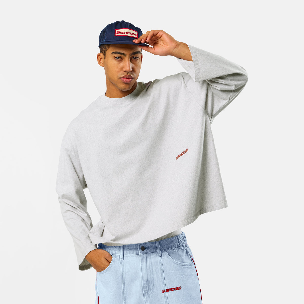 Off Season / Line Up Longsleeve - Ash