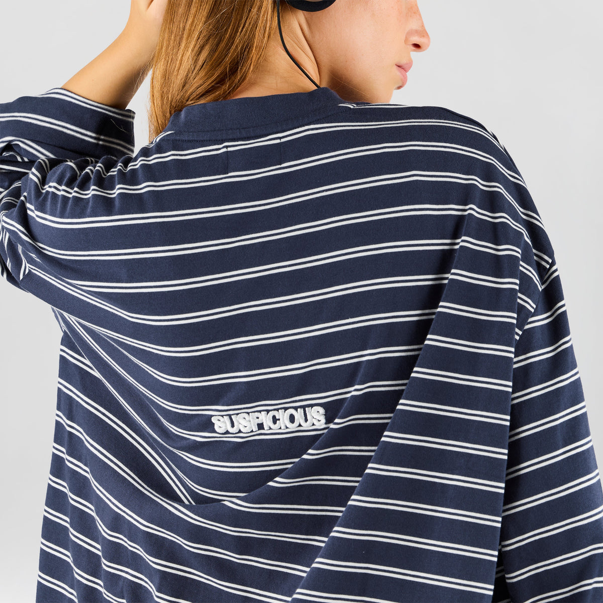 Summer Breeze / Mirror Striped Longsleeve - Nightfall