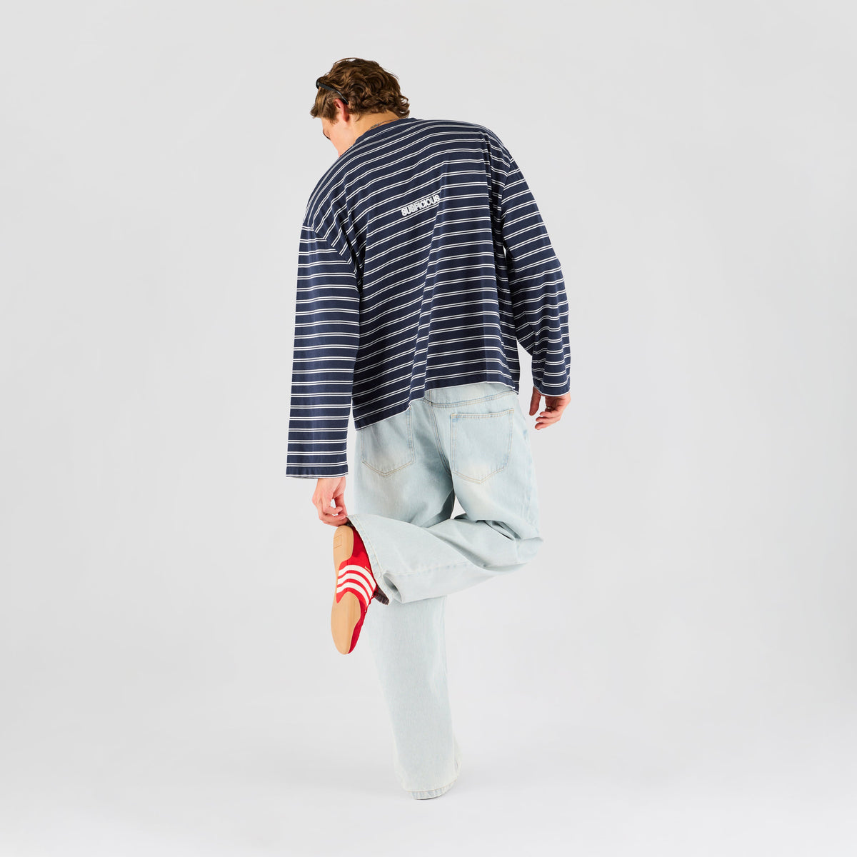 Summer Breeze / Mirror Striped Longsleeve - Nightfall