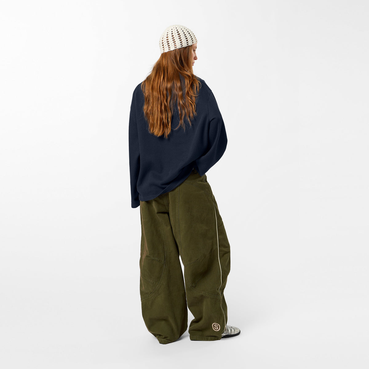 +351 Cotton / New Essentials Waffle Longsleeve - Nightfall