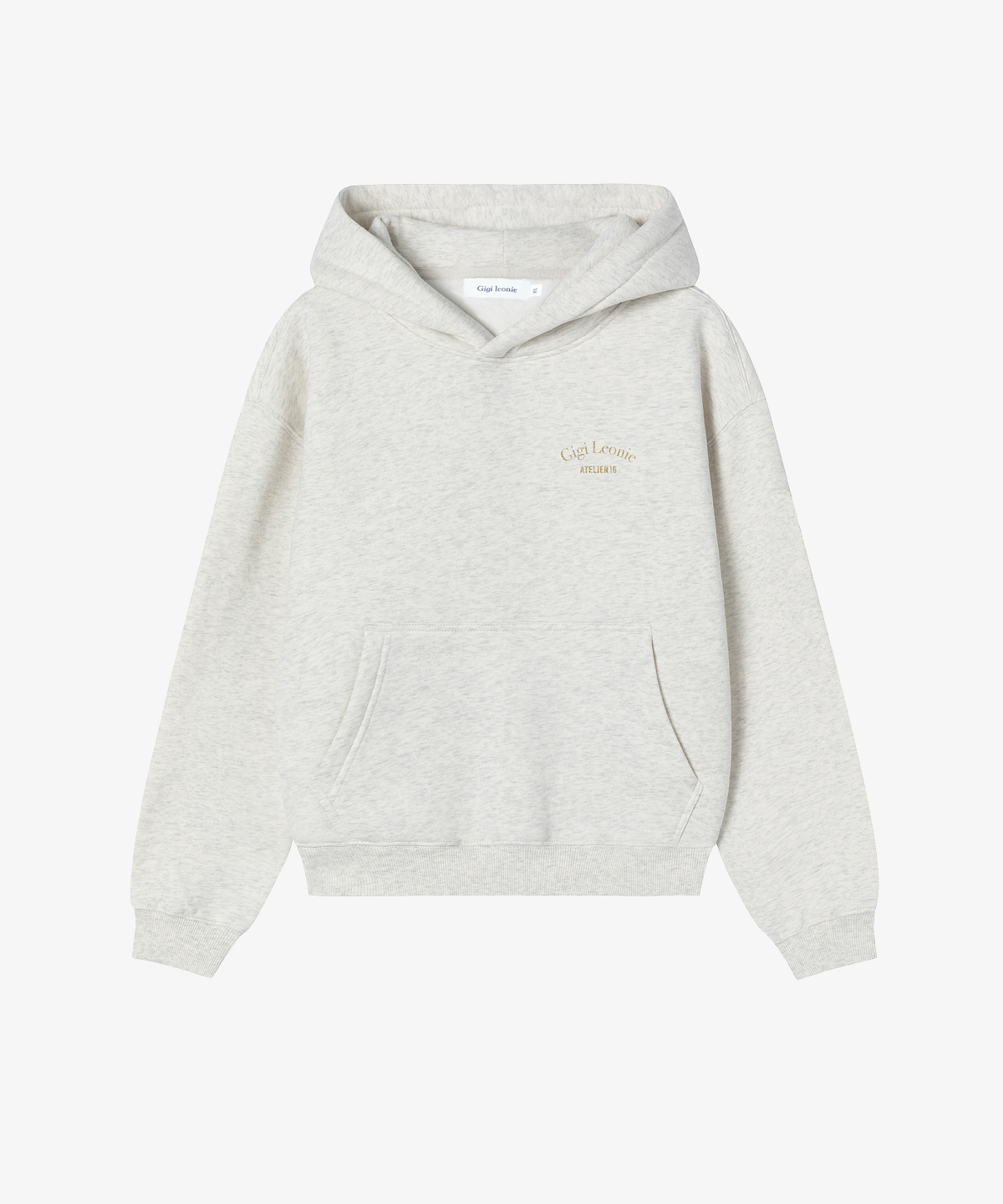 HOODIE ANGEL GLITTER GOLD