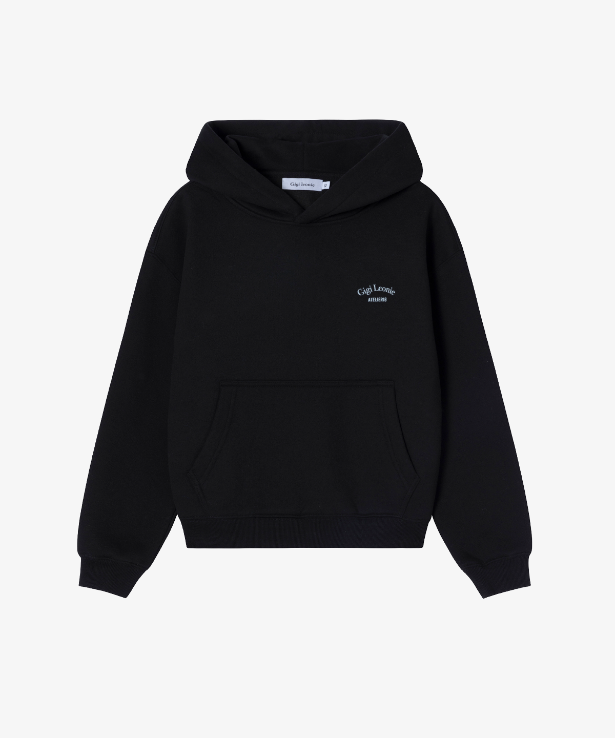 HOODIE ANGEL STRASS ARGENTÉ